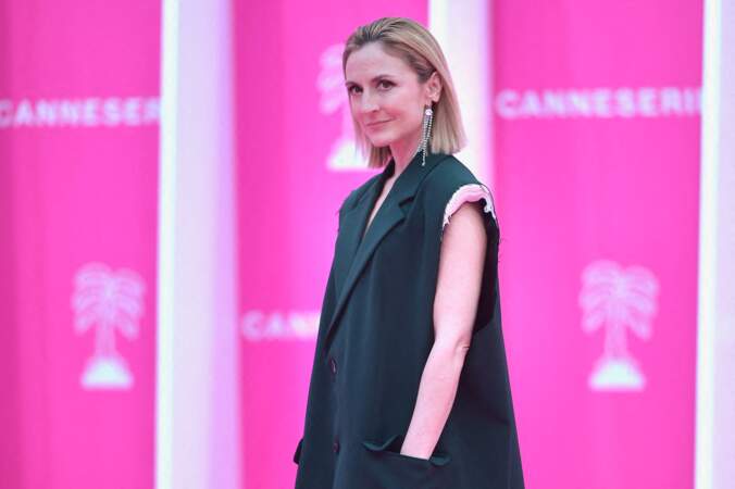 L'actrice Camille Chamoux vient également présenter la série Tapie en compétition lors de la 6ème édition du festival de Canneseries