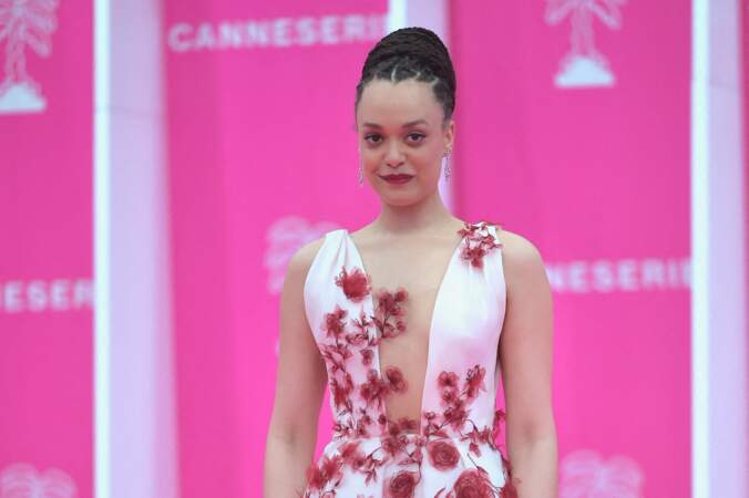 L'actrice Britne Olford vient également  présenter la série Faux semblants en compétition lors de la 6ème édition du festival de Canneseries