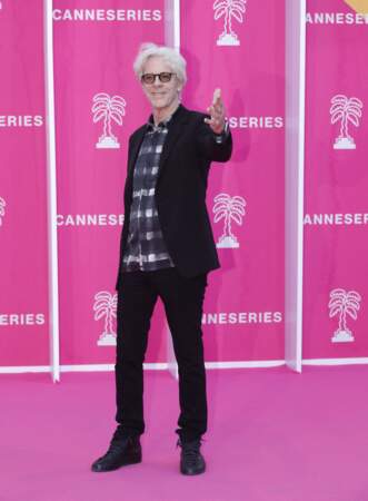 Stewart Copeland à la soirée de clôture du Festival Canneseries le 19 avril 2023.