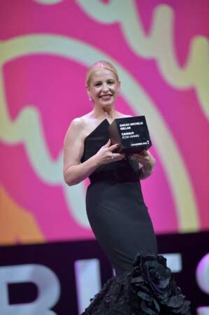 Sarah Michelle Gellar a reçu le Prix Canal et l'Icon Award lors de cette soirée.