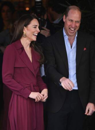 Le couple royal, en visite à Birmingham, s'est montré particulièrement complice