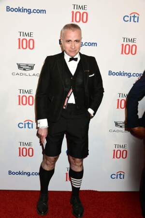 Le styliste américain,Thom Browne   au Time 100 Gala qui s'est déroulé  le 26 avril 2023. 