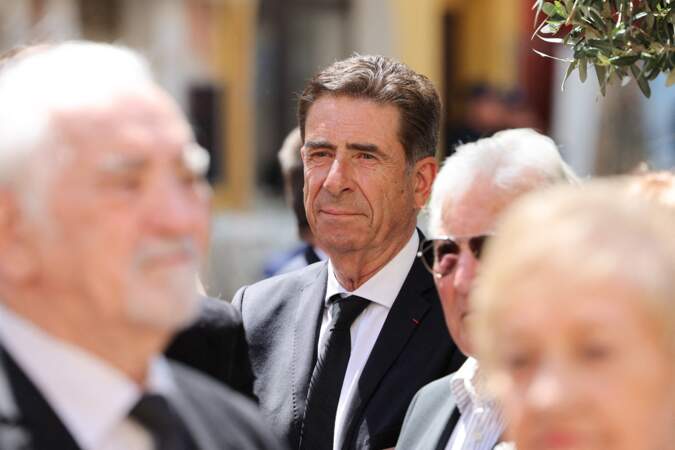 Charles-Ange Ginesy, le président du Département des Alpes-Maritimes, présent aux obsèques de François Léotard ce mercredi 3 mai à Fréjus 