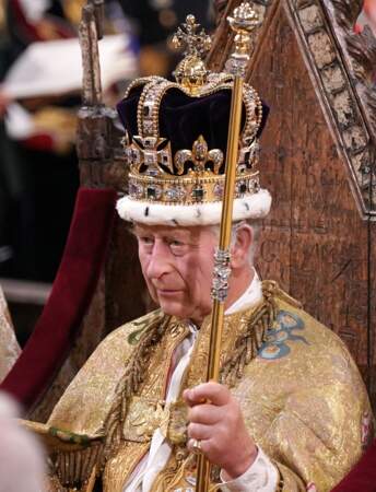Le couronnement du roi Charles III et de la reine Camilla en l'abbaye de Westminster à Londres, le 6 mai 2023