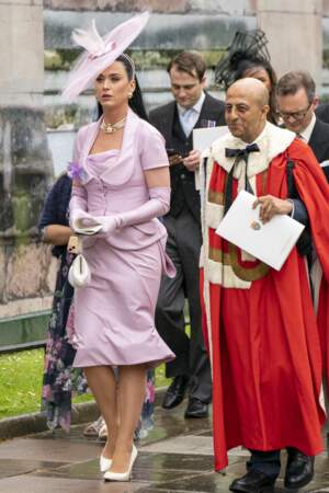 Couronnement de Charles III à l'abbaye de Westminster le 6 mai 2023 : Katy Perry