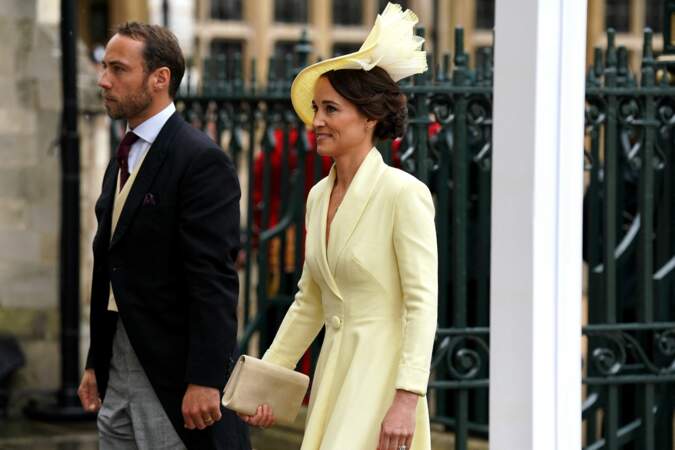 Couronnement de Charles III à l'abbaye de Westminster le 6 mai 2023 : James et Pippa Middleton, les frère et sœur de Kate Middleton 