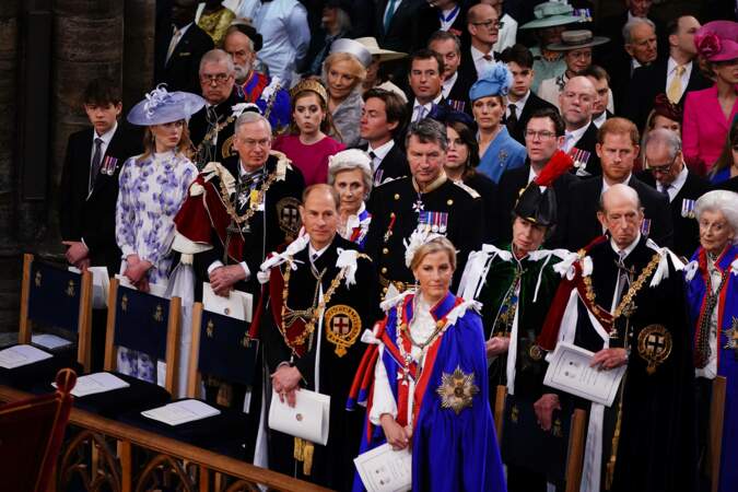 The Coronation of King Charles III and Queen Camilla at Westminster Abbey, London.