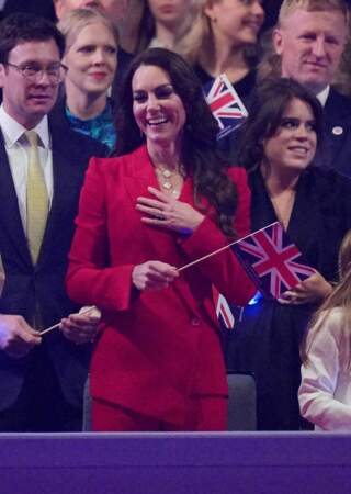 Kate Middleton passe un excellent moment.