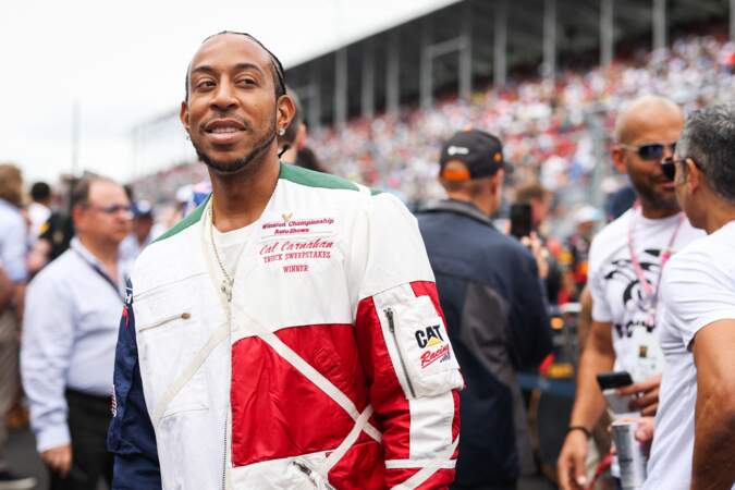 Le rappeur Christopher Bridges aka Ludacris sur le circuit Miami International Autodrome au Grand Prix de Formule 1 Crypto.com de Miami.