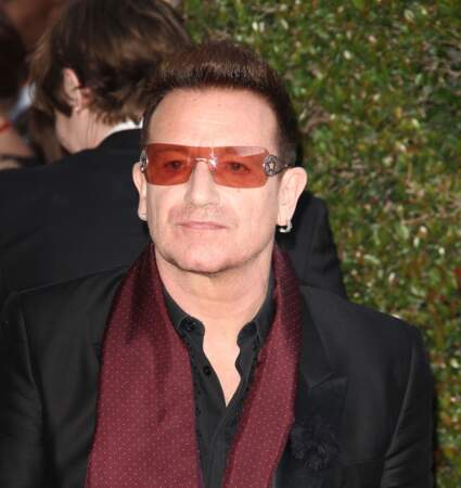 Il est promu commandeur de l'ordre des Arts et des Lettres par la ministre de la culture française, Aurélie Filippetti en juillet 2013. Bono a alors 53 ans.