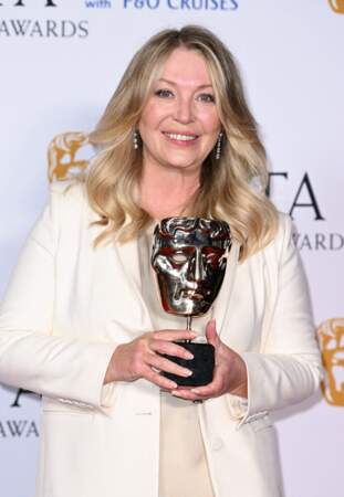 Kirsty Young aux BAFTA Television Awards, le 14 mai 2023, à Londres.