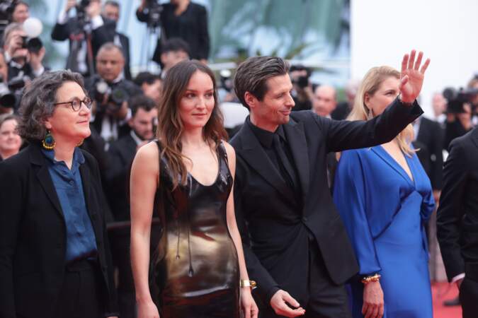 Cette fois-ci, ce n'est pas un couple, mais Anaïs Demoustier et Raphaël Personnaz ont monté les marches du 76e Festival International du Film de Cannes en duo
