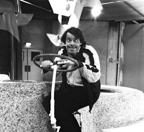 Michel Leeb, né le 23 avril 1947 à Cologne (Allemagne), est un humoriste, acteur et chanteur français.
Sur cette photo prise en 1980 lors du Festival du rire, il a 33 ans.