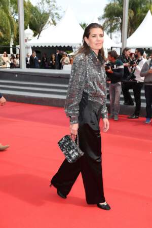 Festival de Cannes 2023 - Montée des marches du film Anatomie d'une chute : Charlotte Casiraghi.