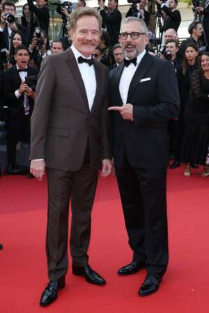 Festival de Cannes 2023 - Montée des marches du film Asteroid City : Bryan Cranston et Steve Carell incarnent deux personnages dans le film