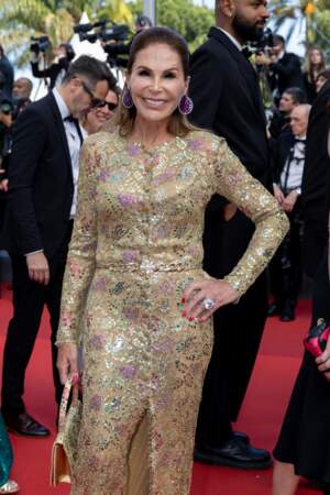 Festival de Cannes 2023 - Montée des marches du film La passion de Dodin Bouffant : Mouna Ayoub