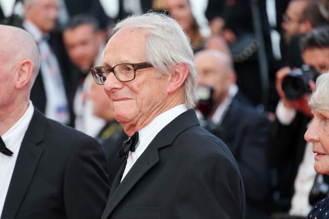 Festival de Cannes 2023 - La montée des marches du film The Old Oak : Directeur Ken Loach.