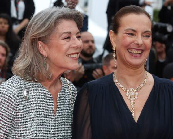 Caroline de Monaco et Carole Bouquet, les deux belles-mères, étaient ensemble pour le documentaire La saga Rassam-Berri, le cinéma dans les veines de Michel Denisot