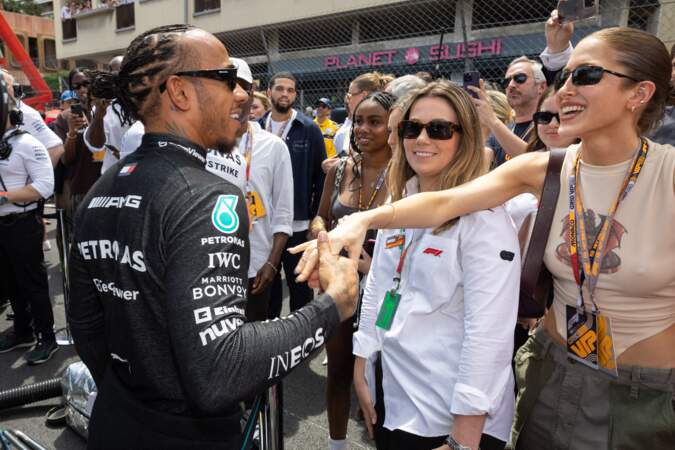 Lewis Hamilton au 80ème Grand Prix de Monaco de Formule 1, le 28 mai 2023.