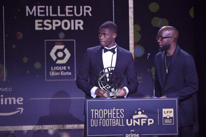 31ème cérémonie des Trophées UNFP : Lassana Diarra, Nuno Alexandre Tavares Mendes (Meilleur espoir de Ligue 1).