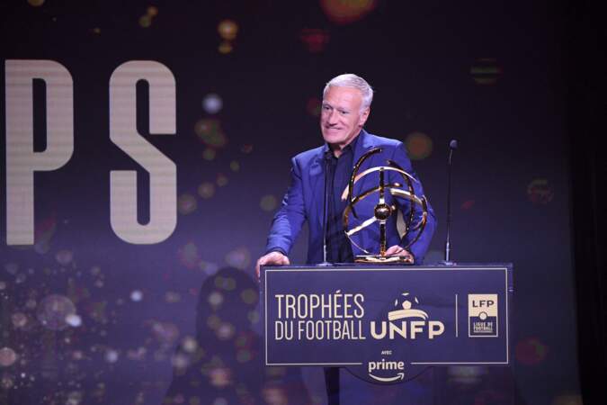31ème cérémonie des Trophées UNFP : Didier Deschamps.