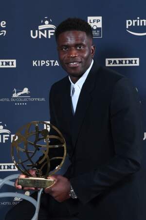 31ème cérémonie des Trophées UNFP : Brice Samba remporte le trophée du Meilleur gardien de Ligue 1.