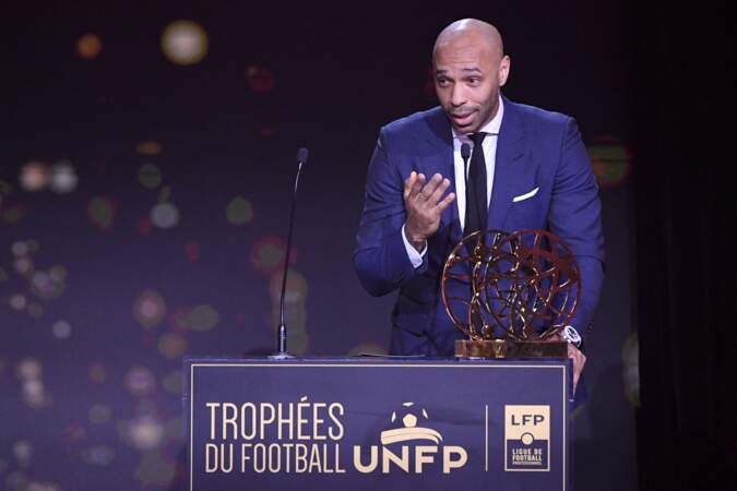 31ème cérémonie des Trophées UNFP : Thierry Henry.