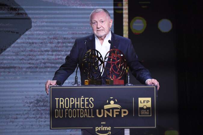 31ème cérémonie des Trophées UNFP : Jean-Michel Aulas.