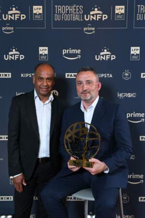 31ème cérémonie des Trophées UNFP : Jean Tigana, Franck Haise 