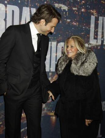 Bradley Cooper et sa mère Gloria Cooper.