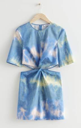Robe tie and dye cut out & Other Stories, 79 euros