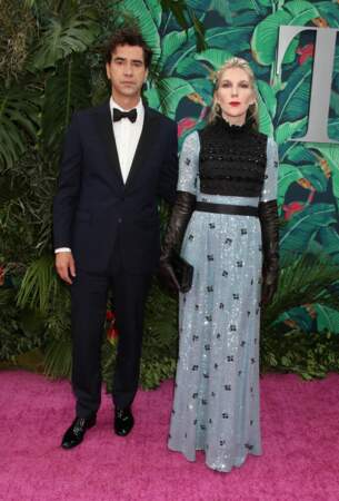 Soirée des 76èmes Tony Awards :
Hamish Linklater et Lily Rabe.
