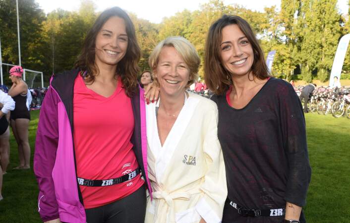 Cette même année, elle participe au Triathlon Des Roses au Stade Francais avec Ariane Massenet et Virginie Guilhaume.