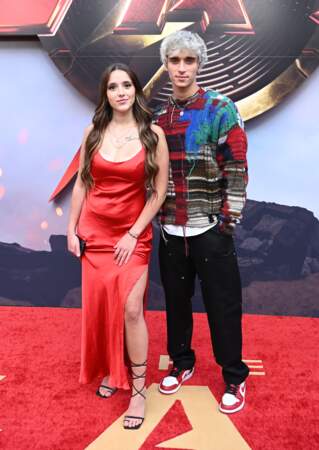 Olivia Richards et Josh Richards à la première du film The Flash à Los Angeles, le 12 juin 2023.