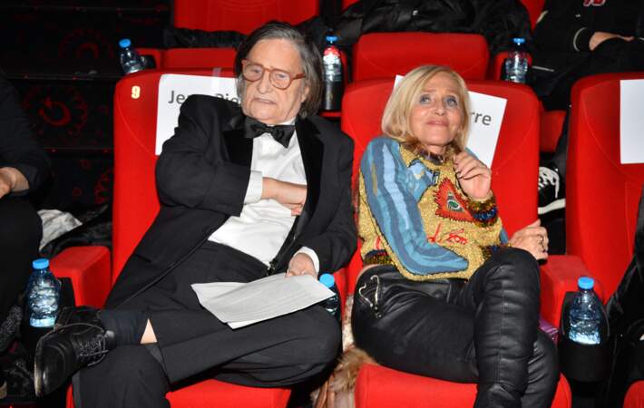 Jean-Pierre Léaud est marié avec Brigitte Duvivier depuis de très nombreuses années. Sur cette photo prise à ses côtés en 2018, il a 74 ans