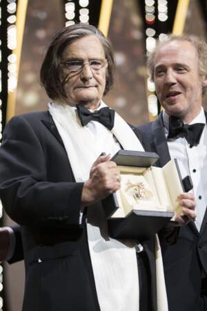En 2016, à 72 ans, Jean-Pierre Léaud reçoit la Palme d'honneur de la 69ème édition du Festival de Cannes