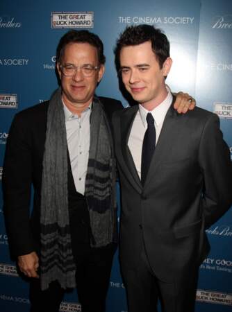 Si Colin et Tom Hanks se ressemblent, c'est aussi leur passion pour le cinéma qui les rassemble
