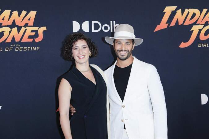 Première du film Indiana Jones et le cadran de la destinée au Dolby Theater d'Hollywood - Elena Borgogni et Aala Safi
