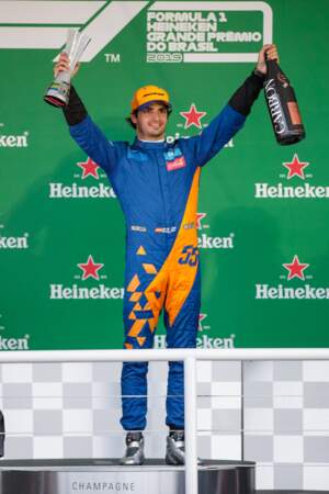 Carlos Sainz est un pilote de formule 1 espagnol