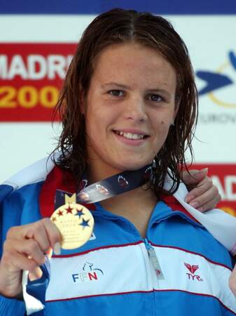 Laure Manaudou a remporté sa première médaille olympique à l'âge de 17 ans lors des Jeux Olympiques d'Athènes en 2004 en 400 mètres nage libre