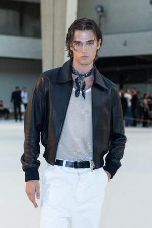 Défilé de mode Hommes printemps-été 2024 AMI lors de la fashion Week de Paris : Andrew Georgiades.