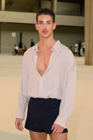 Défilé de mode Hommes printemps-été 2024 AMI lors de la fashion Week de Paris : Manu Rios.