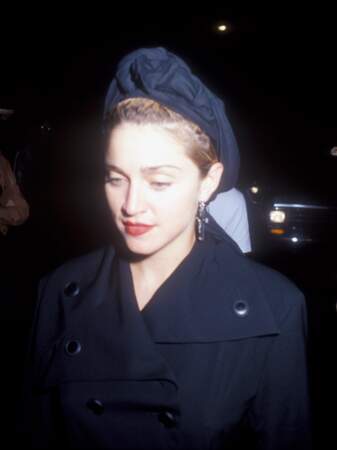 Madonna en turban en 1989