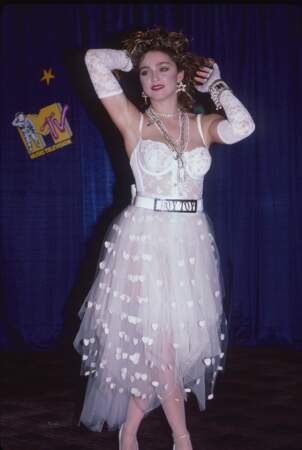 Madonna en jupe tutu aux MTV Video Music Awards de 1984