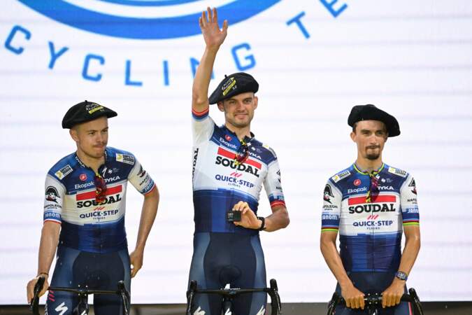 
110ème édition du Tour de France 2023 : Kasper Asgreen de l'équipe Soudal - Quick Step.