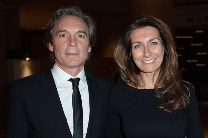 Anne-Claire Coudray est en couple avec Nicolas Vix. En 2019 sur la photo, elle a 42 ans