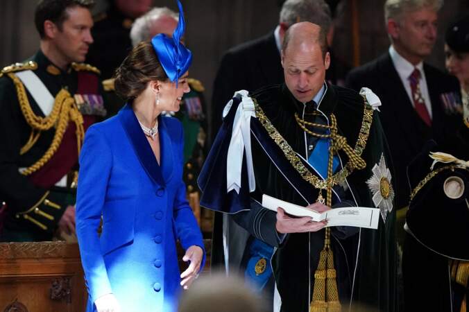 Le couronnement écossais de Charles III - Le prince William et Kate Middleton semblent très complices