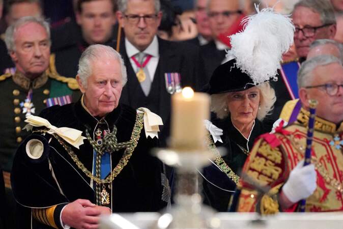 Le couronnement écossais de Charles III - Le roi Charles III et la reine Camilla