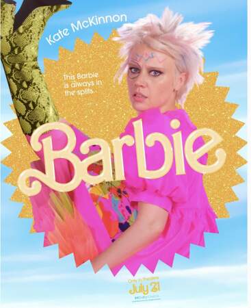 Kate McKinnon, interprète de Barbie gymnase, est en couple avec Jackie Abbott.