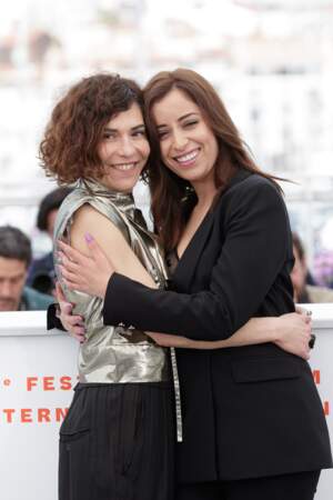 En 2019, Nisrin Erradi et Lubna Azabal se sont embrassées devant les photographes lors du photocall du film Adam au 72e Festival de Cannes.